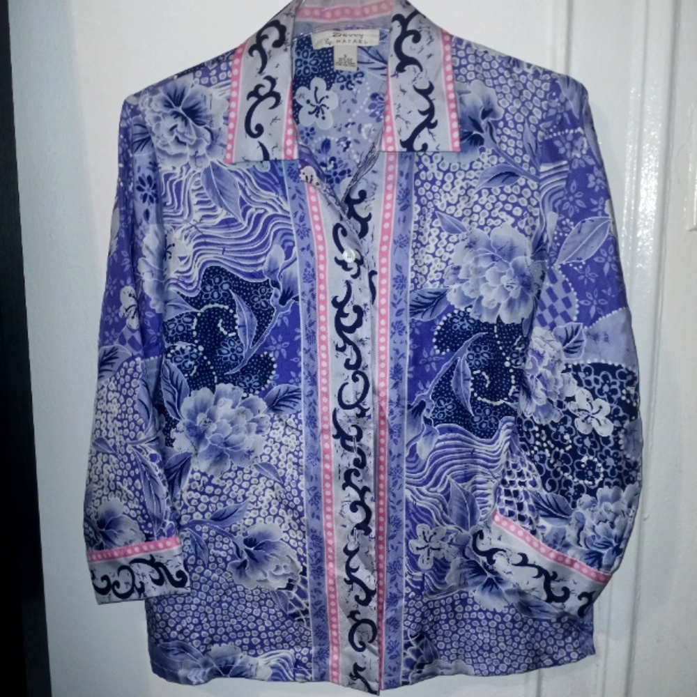 SAVVY by Rafael silk shirt